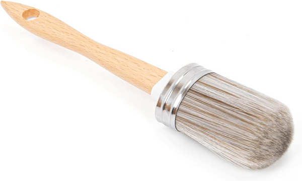 12pc Round Chalk Paint Brush 2.28'' Wall Paint Brushes for Furniture Painting AU