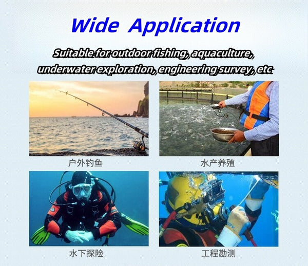 5" LCD Fish Finder Camera HD Night Vision IP68 Visual Underwater Fishing Cam