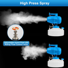Garden ULV Cold Fog Sanitizer 3 Jet Sprayer Disinfectant Fogger Gun 5L for Yard