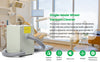 Dental Lab Vacuum Cleaner Single-Blade Wheel Dust Collector Extractor AU Plug