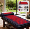 Red Light Therapy Mat Infrared Heat  Pad w/3D Neck Support Gifts 660nm+850nm