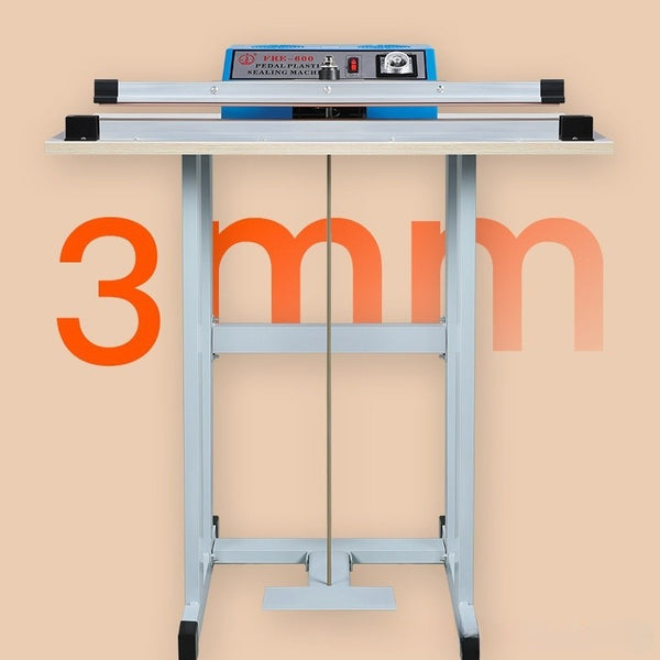Foot Pedal Impulse Sealer 600mm Heat Seal Closer Plastic Bag Sealing Machine