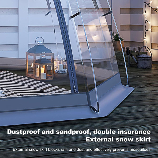 Outdoor Pop Up Bubble Tent Transparent Clear Tent Garden Party Tent WeatherProof