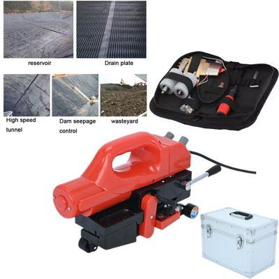 Auto Geomembrane Welding Machine PVC Roll Tunnel Waterproof Board HDPE Welding