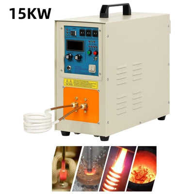 15KW High Frequency Induction Heating Furnace 30-100khz Heater Furnace 220V AU