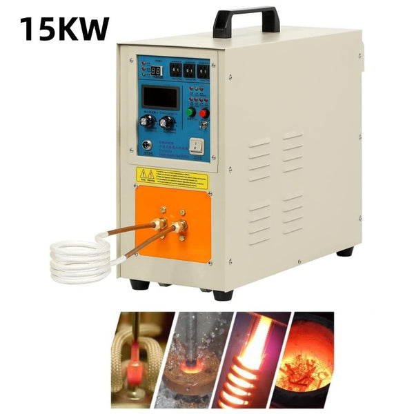 15KW High Frequency Induction Heating Furnace 30-100khz Heater Furnace 220V AU