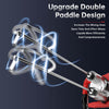 6 Speed Electric Cement Mixer Paint Concrete Mortar Mixing Drill Double Paddle