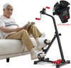 Mini Fitness Exercise Bike Rehabilitation Handrail Stepper Leg Pedal Trainer AU