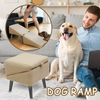 2-in-1 Ottoman Design Dog Ramp Split Dog Staircase Ramp For Dogs Cats Nonslip