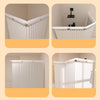 Adjustable Room Divider Privacy Room Screen Partition Salon Spa Divider Screen