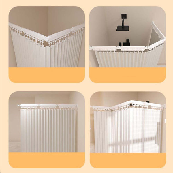 Adjustable Room Divider Privacy Room Screen Partition Salon Spa Divider Screen