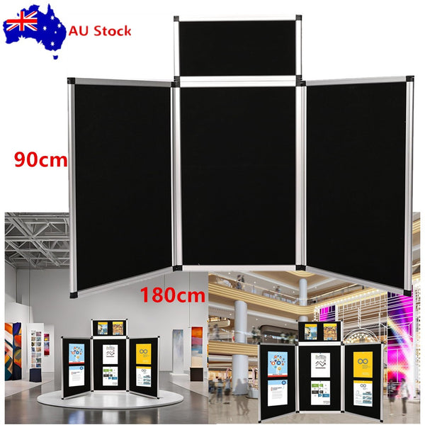 3+1 Panel Trade Show Presentation Board Folding Panel Table Top Display Board