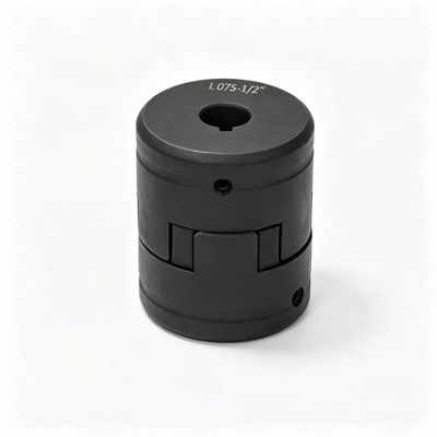 L075/L095 1/2" to 1" Flexible L-Jaw Coupling Coupler Set HT250 Cast Iron