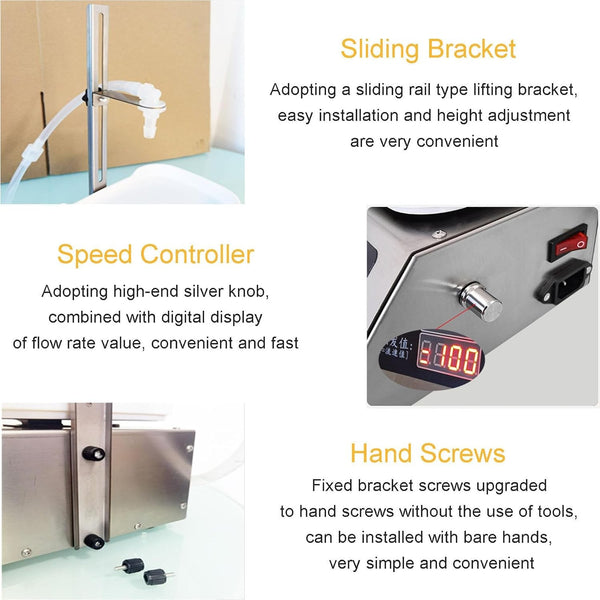 Automatic Liquid Filling Machine for Bottles 8g-3000g Honey Oil Paste Filler