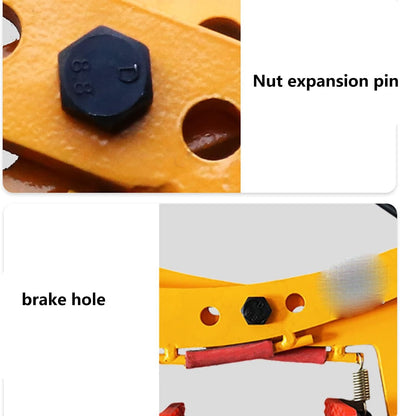 Lifting Clamps Marble Plate Clamp Stone Carrying Clamps Open 8-30cm Load 280kg