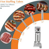 15L Electric Sausage Filler 5 Nozzles Sausage Maker Meat Stuffer Stainless Steel