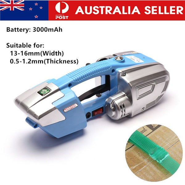 Electric Strapping Machine Battery Powered Strapping Tool For 13-16mm PET/PP AU