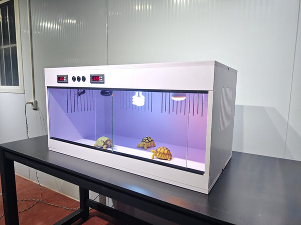 120x60x60cm Reptile Terrarium Constant Temperature Feeding Box Reptile Incubator