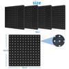 4X Heavy Duty Metal Pegboard Panels Multi-Use Wall Organizer Jewelry Display AU