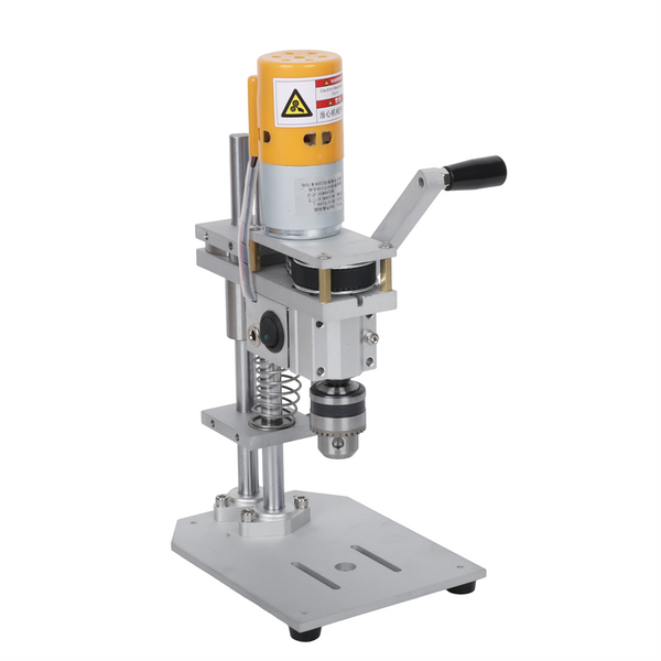 Electric Bench Drill 7 Speed Drilling Machine w/ 10pcs  2.0-6.0 mm Drill Bits