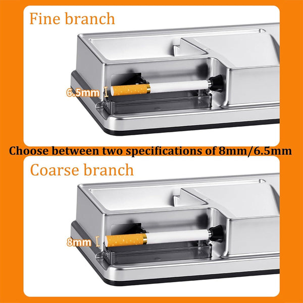 Cigarette Rolling Machine Automatic Electric Tobacco Maker Injector Tube 6.5/8mm