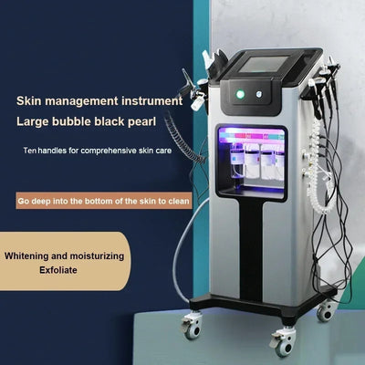 10 in 1 Hydro Dermabrasion Machine Hydrogen Oxygen Skin Care Small Bubble Device