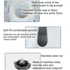 Toilet Seat Risers Raised Toilet with Armrest Adjustable Height for the Elderly