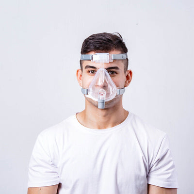 FM2 Full Face CPAP Mask for CPAP/APAP Machine Use Mask with Adjustable Headgear