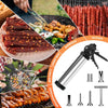 Beef Jerky Gun Beef Stick Maker Sausage Cannon Kit w/Cleaning Tool Stainless