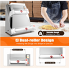 Electric Dough Roller Sheeter Pastry Pizza Maker Press Making Machine 4"-16"