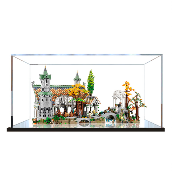 Acrylic Display Box For Lego 10316 Dustproof Transparent Showcase (Case Only)