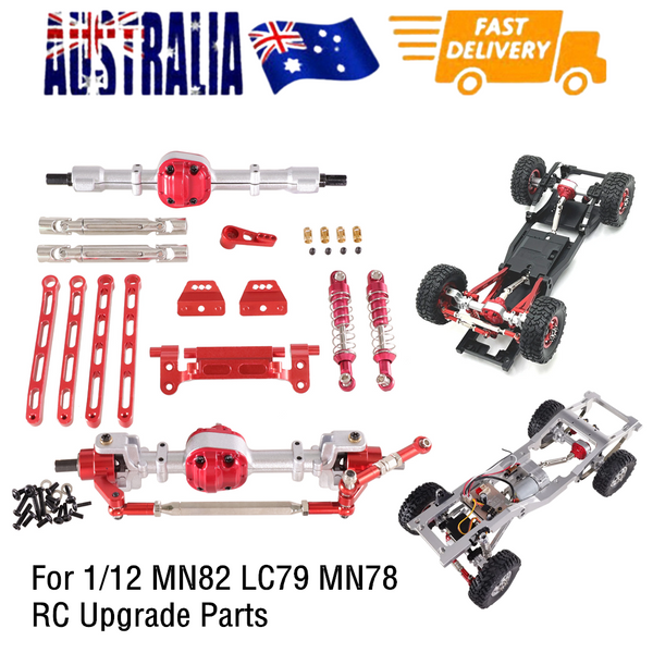 For MN82 LC79 MN78 Front Rear Portal Axle DIY Kits 1/12 RC Car Upgrade Parts AU