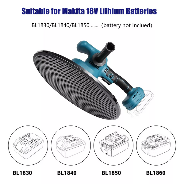 For Makita 18V Brushless Concrete Mortar Trowel Wall Smoothing Polishing Machine