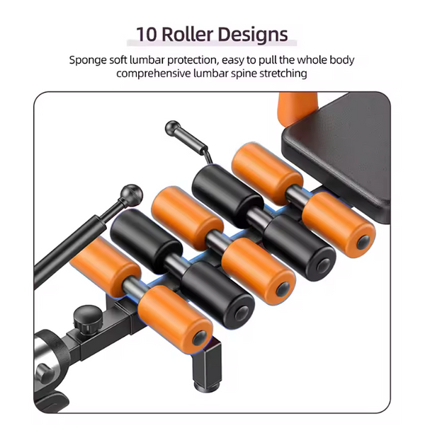 Electric Traction Table Spinal Cervical Decompression Lower Back Pain Relief AU