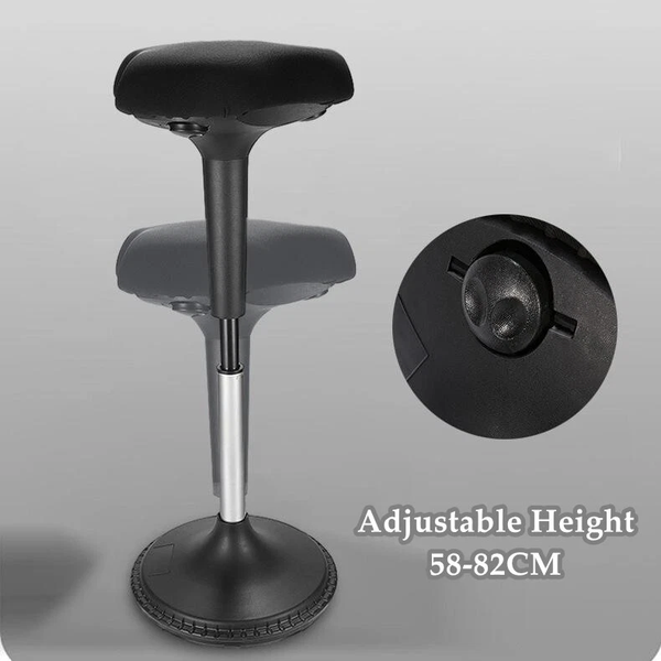 Wall Mounted Folding Desk/ Wooden Drawing Stool Wobble Stool Height Adjust Chair