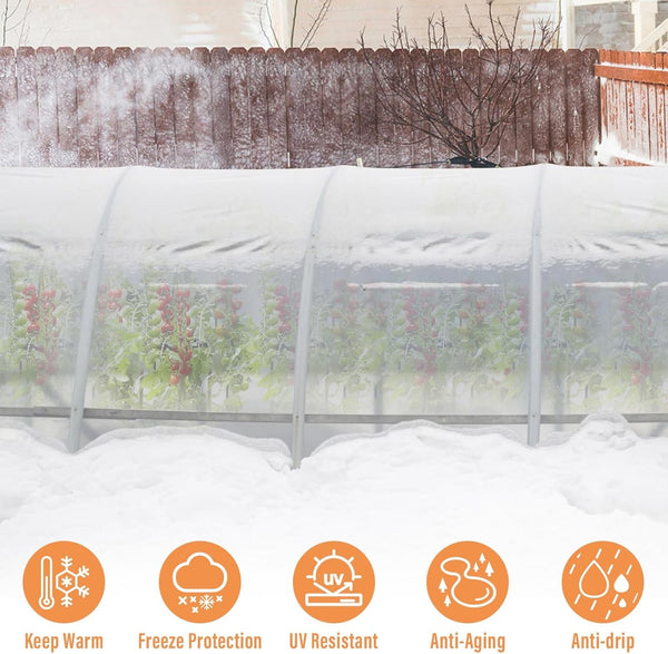 0.15mmPlastic Film Cover Clear Greenhouse Plastic Sheeting Heavy Duty Greenhouse