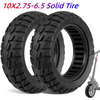 2PCS 10 Inch Scooter Tires 10X2.70-6.5 Solid Tire Scooter Replacement Wheel