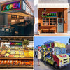 100x35cm WIFI Smart Programmable LED Sign Scrolling Display Board P10 Full Color