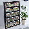 Lockable Trading Card Collector Graded Sports Card Display Frame UV Protection