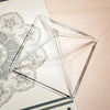 Quartz Crystal Pyramid Sound Healing Singing Clear Pyramid Triangle Crystal 8in