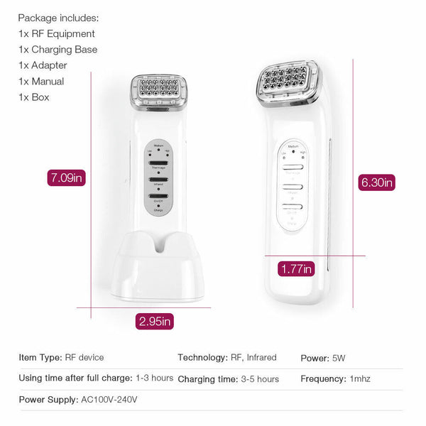 Eyes Lifting Care Machine Face Skin Tightening Beauty Device Shrink Pores Tools