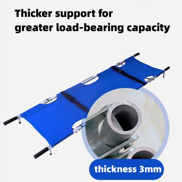 Folding Stretcher Portable Emergency Rescue Stretcher Household Stainless Steel