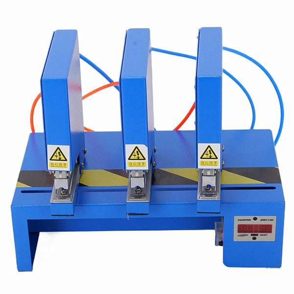 Home Office Stapler Heavy Duty Pneumatic Stapler Binding Machine  w/4800 Staples