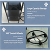 Gas Stove Cooking Table 3-Tier Kitchen Storage Rack Dish Organizer Detachable