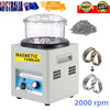 Magnetic Tumbler Polishing Machine Jewelry Polisher w/200g Pins Surface Polisher