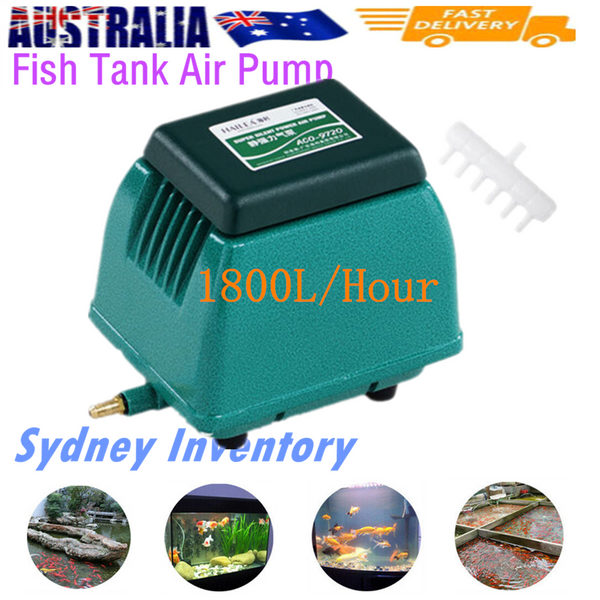 Hailea ACO-9720 Fish Tank Air Pump Air Flow 30L/min For Aquaculture Septic Pond