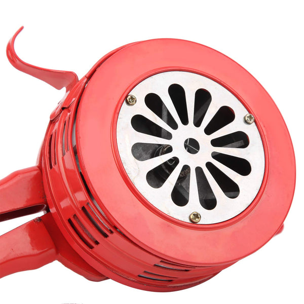 Emergency Hand Crank Siren Horn 110DB Manual Operated Warning Metal Alarm Safe