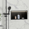 Shower Niche Recessed Storage Shelf Wall Organize 304 Stainless Steel with LED