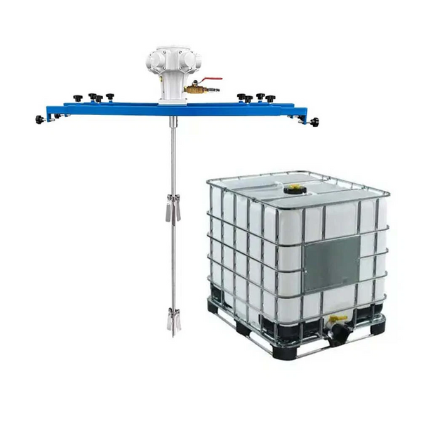 Pneumatic IBC Paint Mixer IBC Drum Coat Mixer Bracket Stirring Agitator 0-1000L