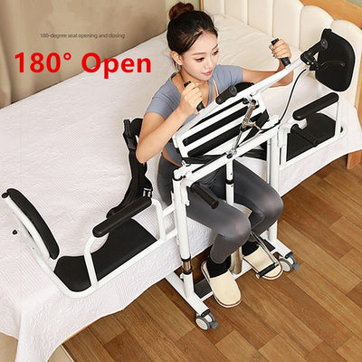 Transfer Wheelchair Hydraulic Lifting Elderly Care Chair Lift Transfer Machine